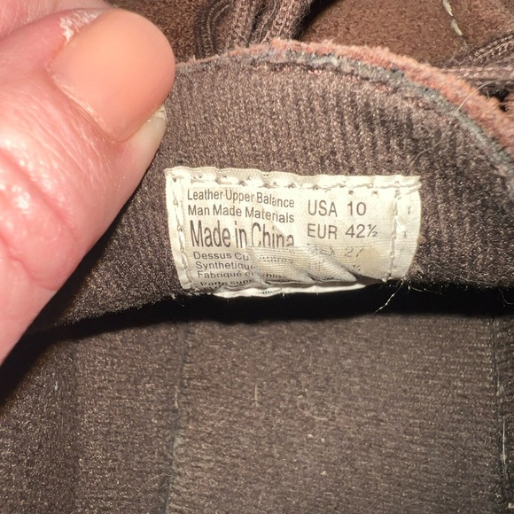 Vintage brown suede/leather size 10 shoes - Picture 6 of 6